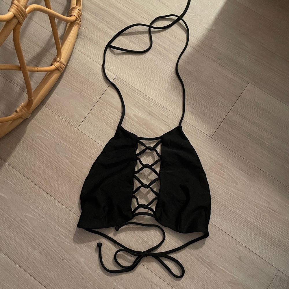 Citrine swim top